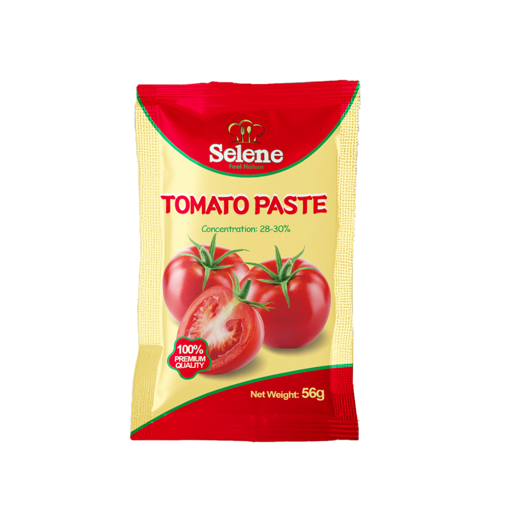 Sachet tomato paste 56g