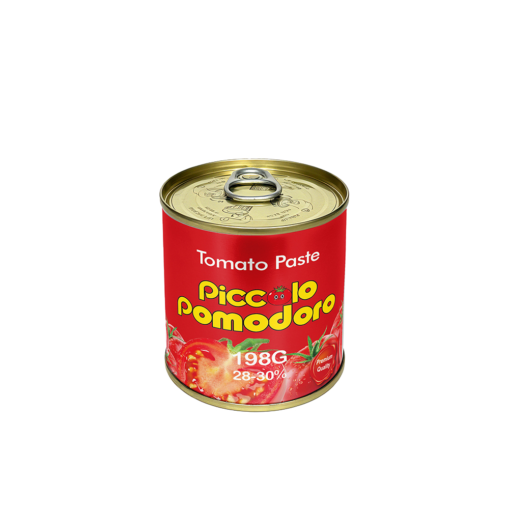 Tin tomato paste 198g
