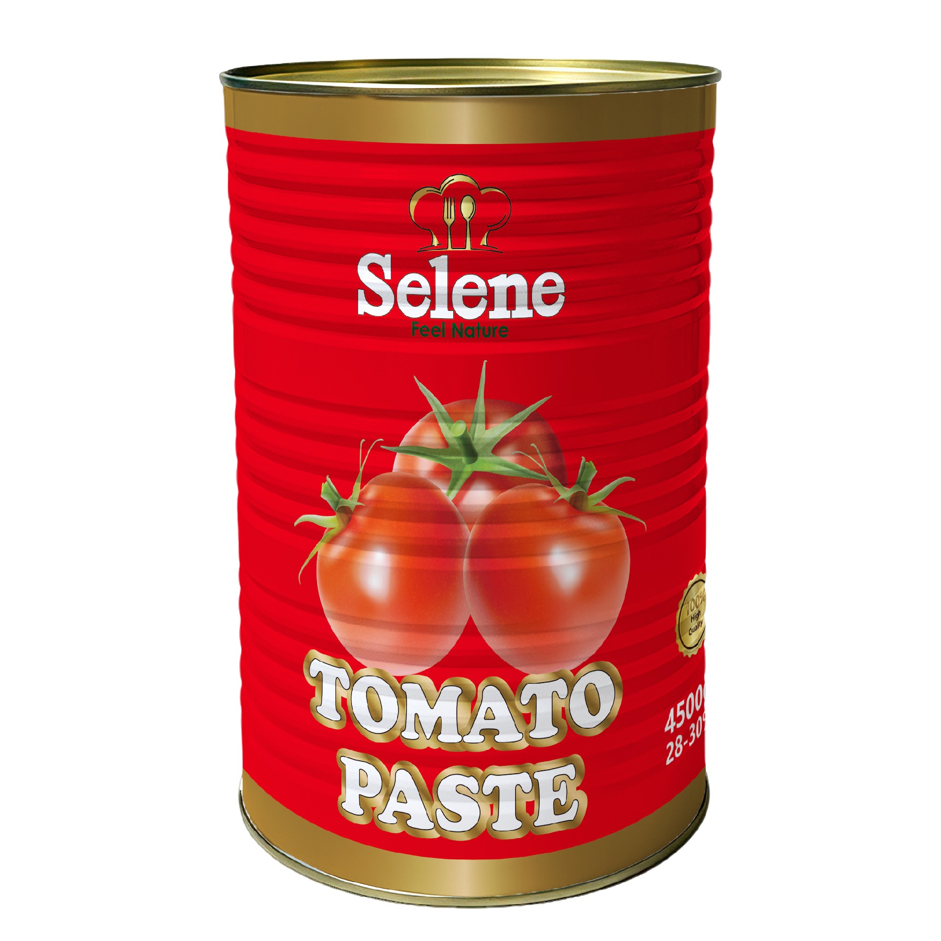 Tin tomato paste 4500g